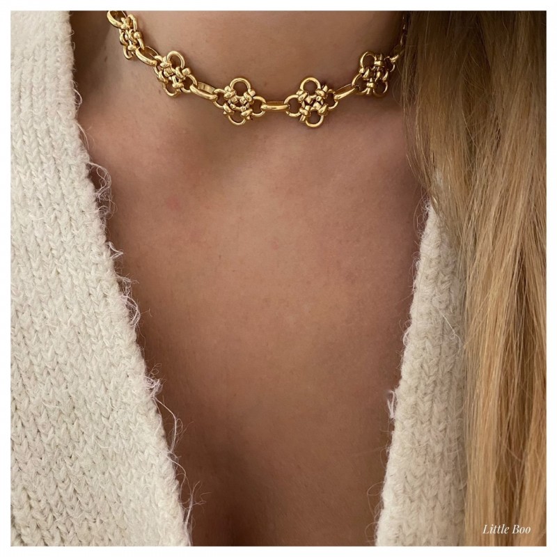 Collier marquise or