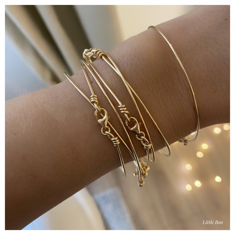Le semainier little boo gold filled