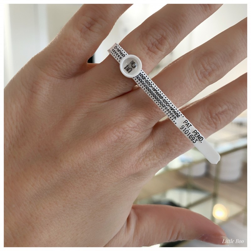 Baguier réglable et réutilisable