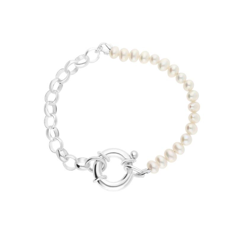 L'AUDACIEUX Bracelet de perles argent 925