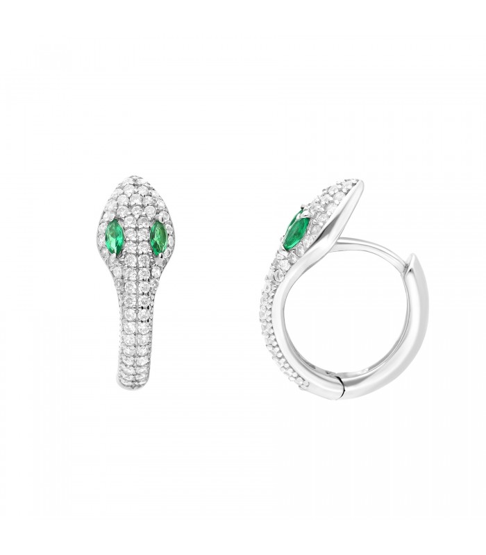 Boucles d'Oreilles Serpent Argent Boucles d'Oreilles Serpent Argent