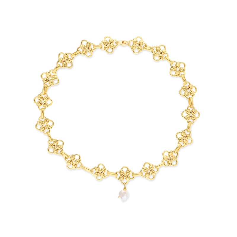 Collier marquise or