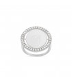 Bague colette en argent personnalisable