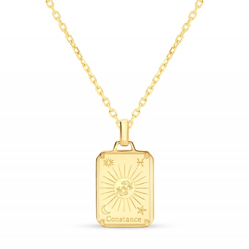 Collier astro or personnalisable