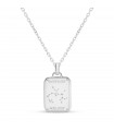 Collier constellation en argent personnalisable