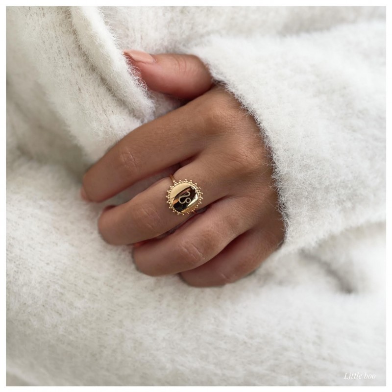 Bague astro or personnalisable