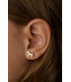 Boucles d'oreilles licorne or