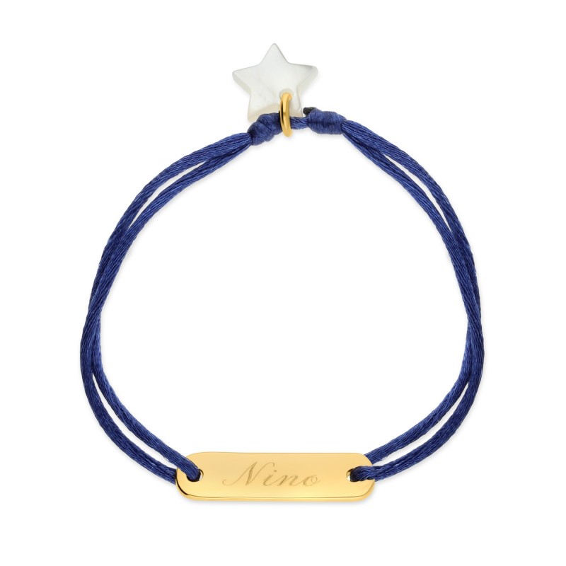 Bracelet nino or personnalisable