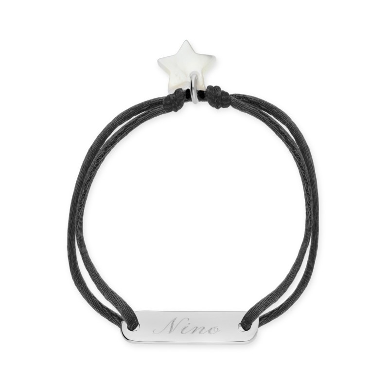 Bracelet nino en argent personnalisable