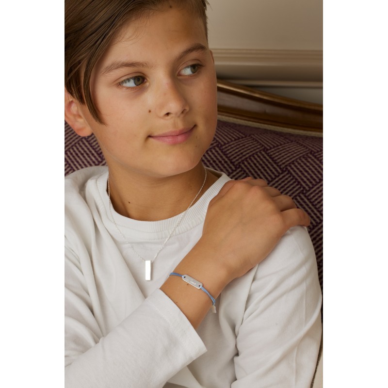 Bracelet nino en argent personnalisable