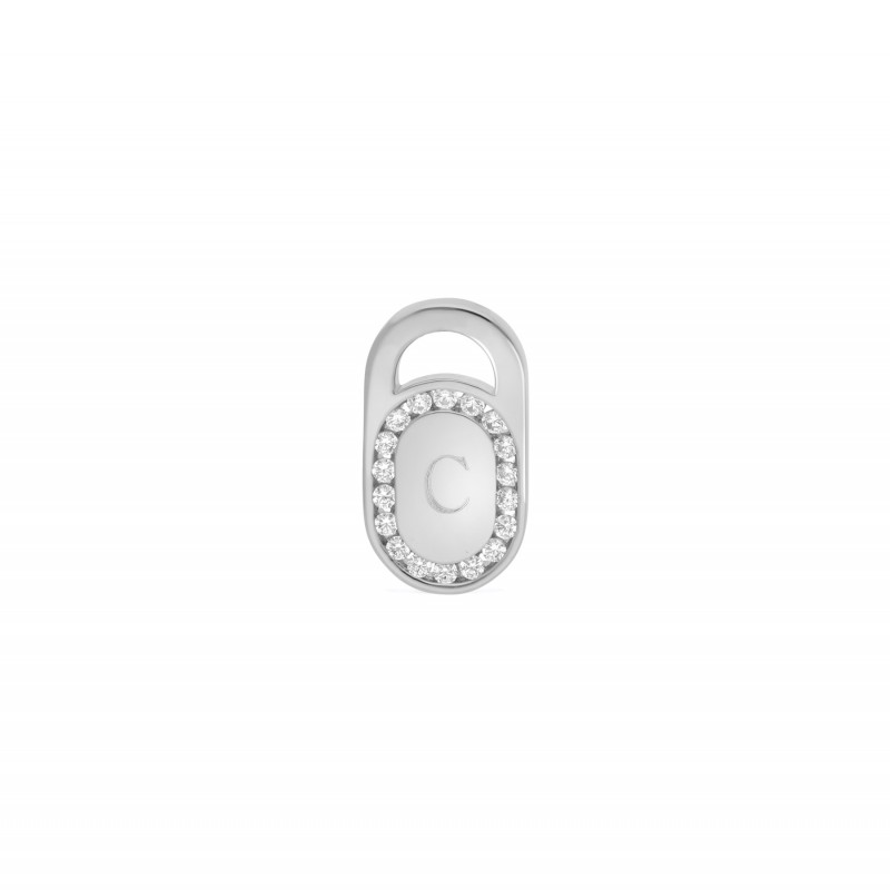 Médaille mattia en argent personnalisable