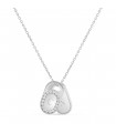 Collier alessio en argent personnalisable