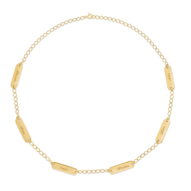 Collier camille or personnalisable