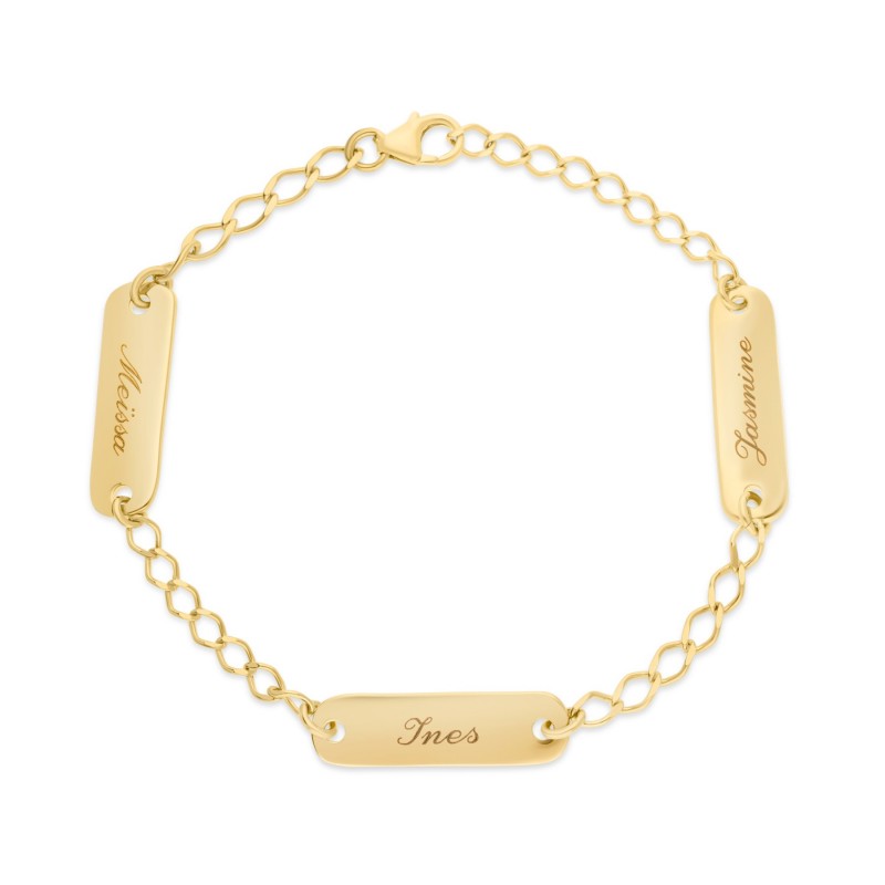 Bracelet camille or personnalisable