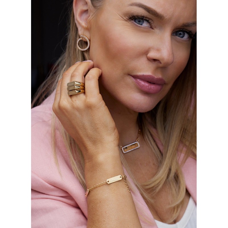Bracelet camille or personnalisable