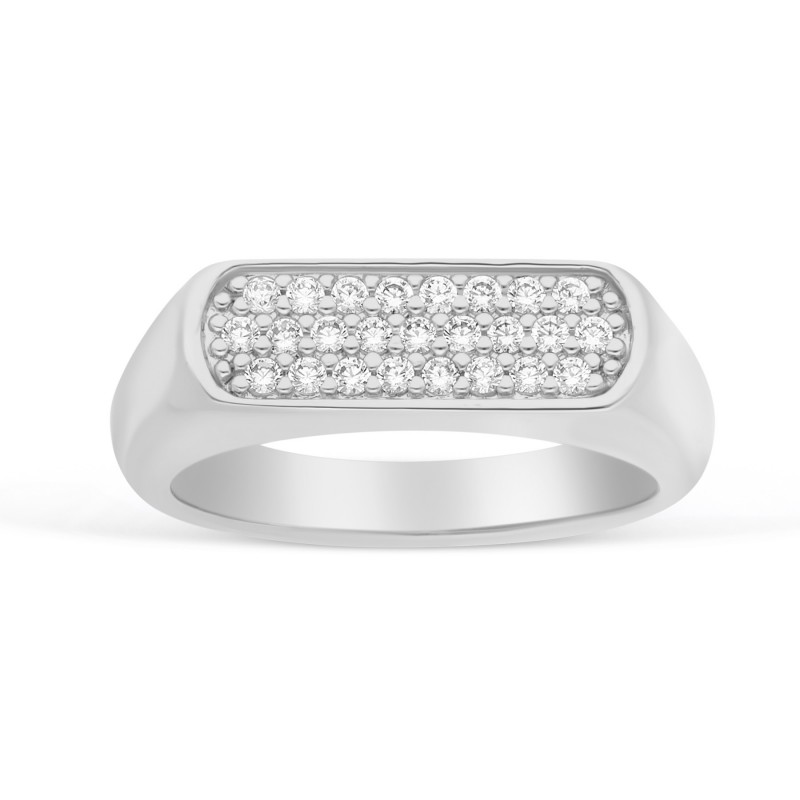 Bague héritage en argent