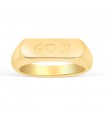 Bague origine or personnalisable