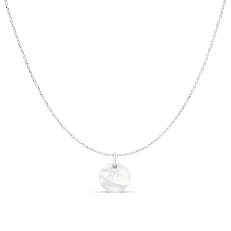 Collier bianca enfant en argent personnalisable
