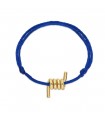 Bracelet cordon jules or personnalisable