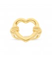 Bague amour or