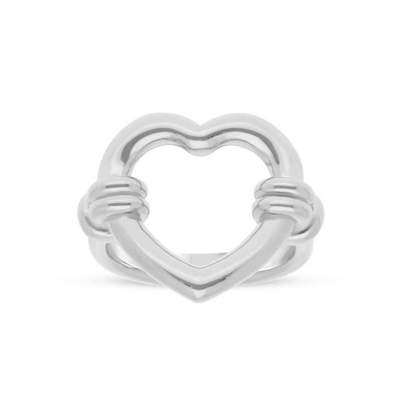 Bague amour en argent