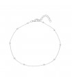 Bracelet de cheville takhane en argent