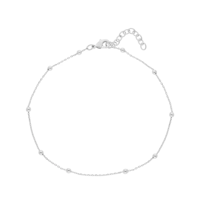 Bracelets de cheville carrés en argent Sterling 92... – Grandado