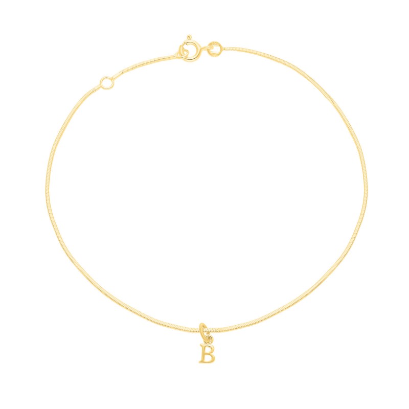 Bracelet de cheville saamp or personnalisable