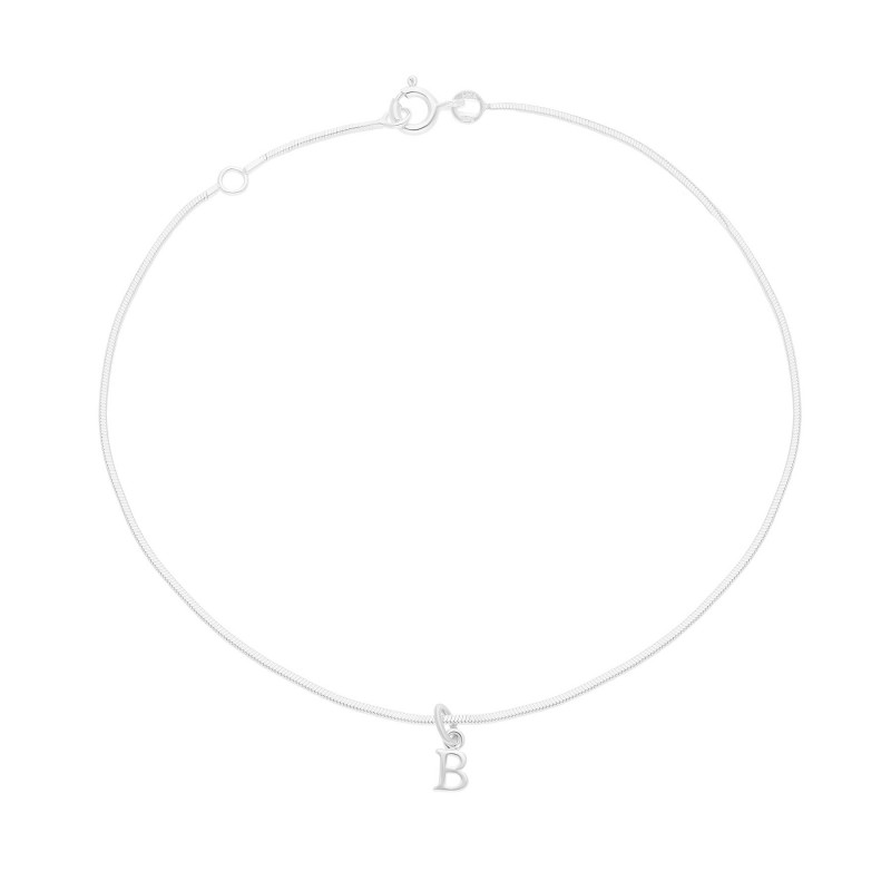 Bracelet de cheville saamp en argent personnalisable