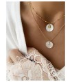 Collier Bianca Or