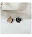 Médaille bombée Mots & Dessins Argent