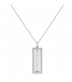 Collier lisa en argent personnalisable