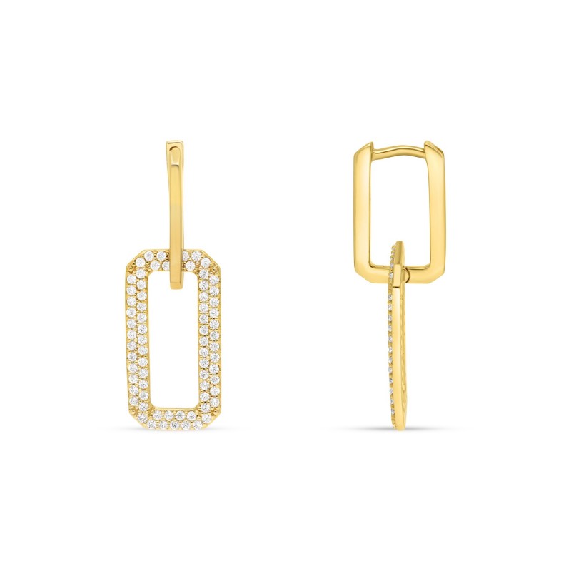 Boucles d'oreilles teipo or