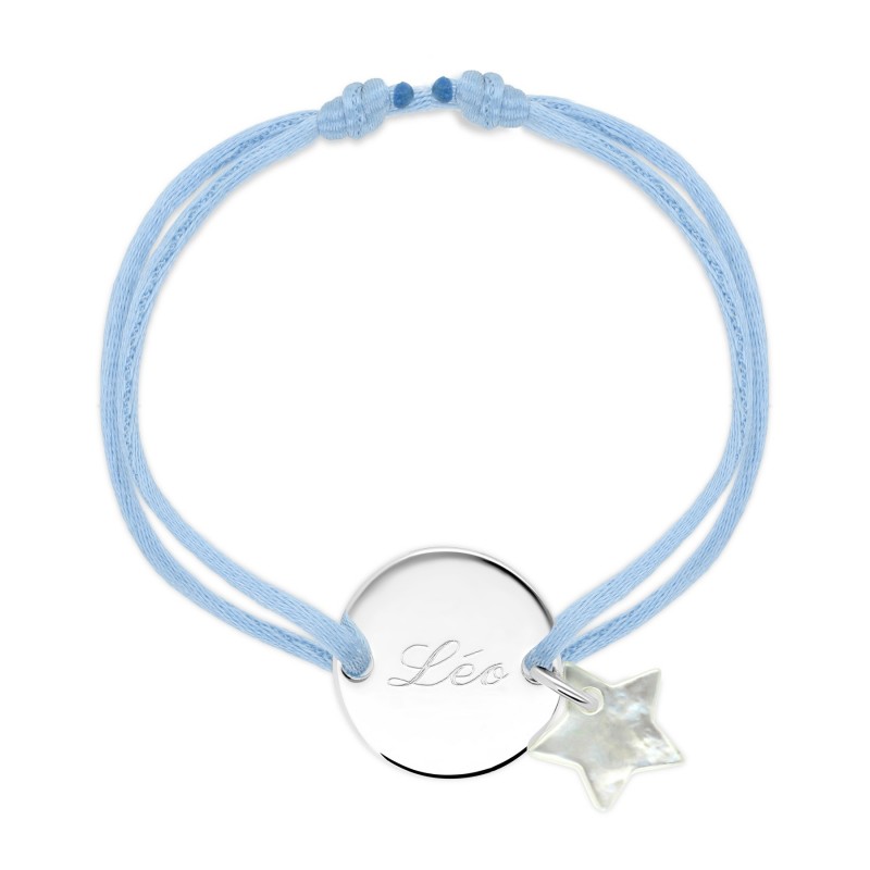 Bracelet adèle en argent personnalisable