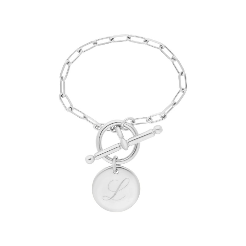 Bracelet athéna mots & dessins en argent personnalisable