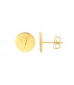 Boucles d'oreilles Pastilles Or