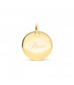 Médaille Bombée Or