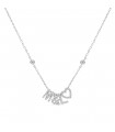 Collier lettres strass personnalisable