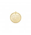 Médaille Perlée Or