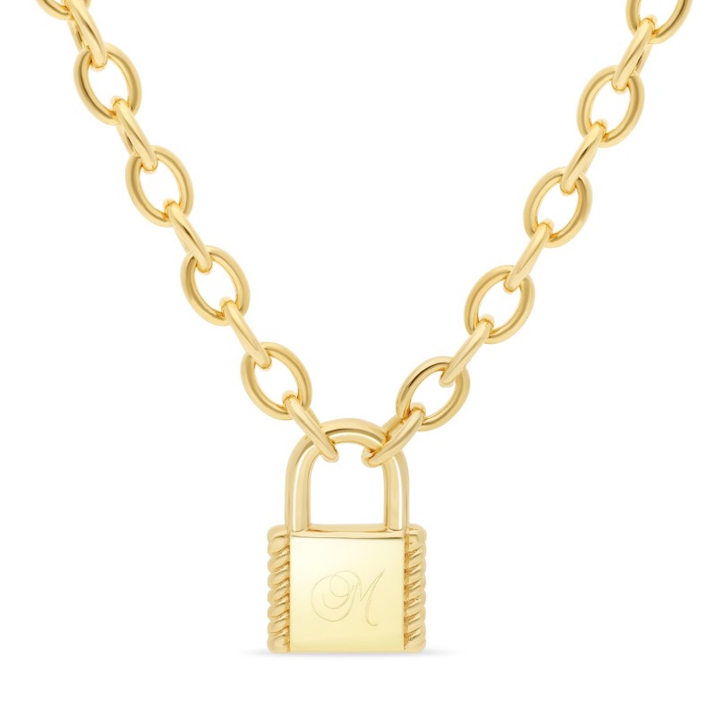 Collier roméo or personnalisable