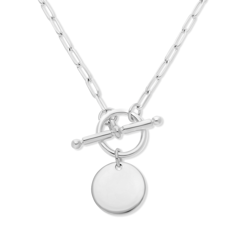 Collier athéna en argent personnalisable
