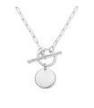 Collier athéna en argent personnalisable