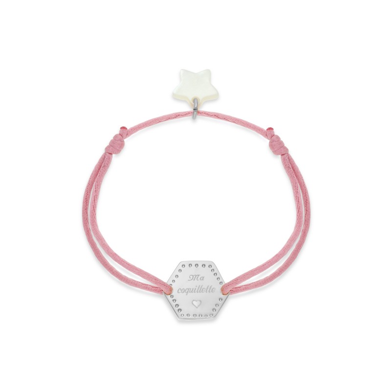 Bracelet Charlie personnalisable argent