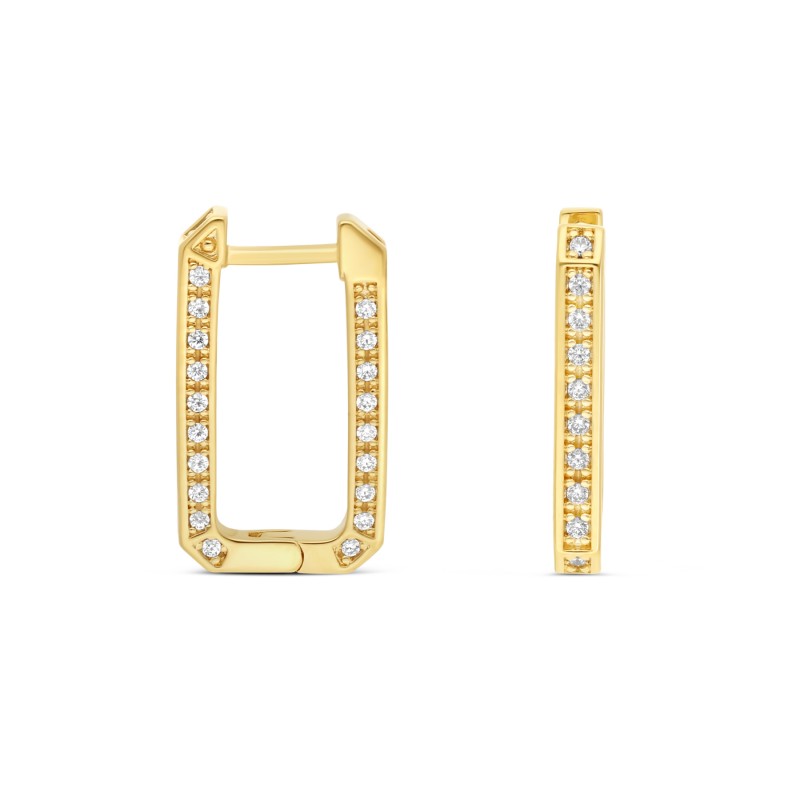 Boucles d'oreilles Olga or