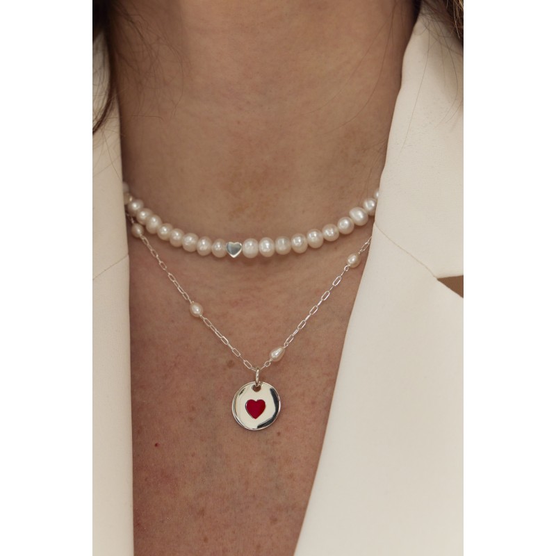Collier Amor personnalisable argent