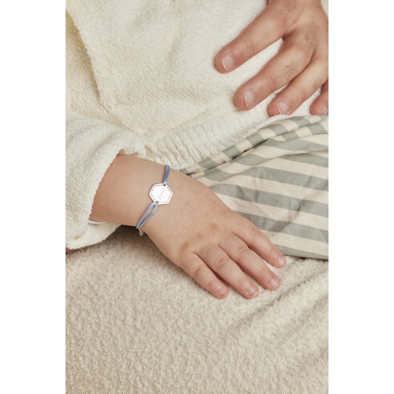 Bracelet Charlie personnalisable argent
