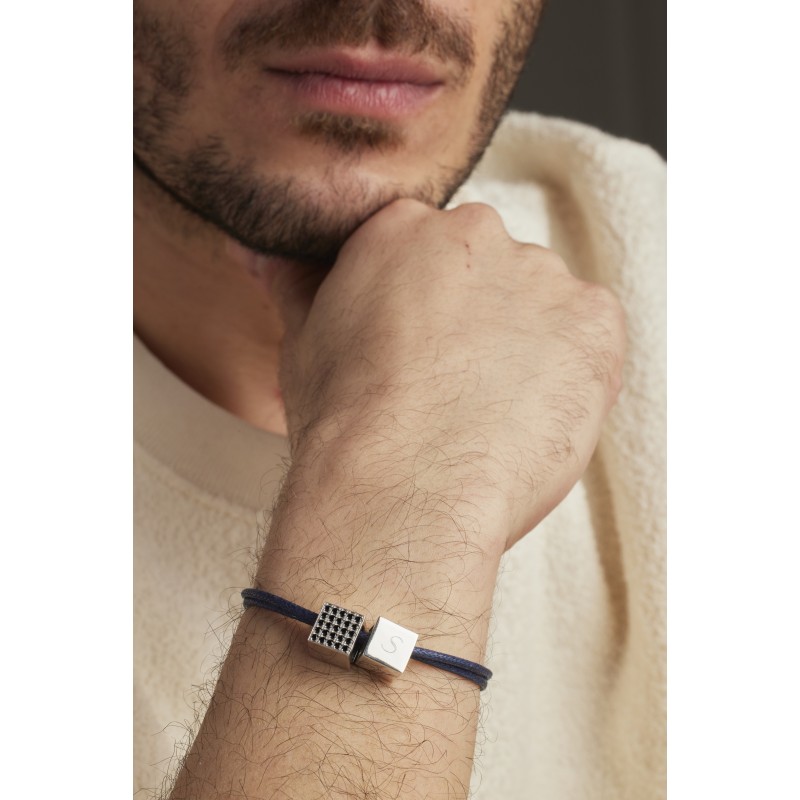 Bracelet Louis personnalisable argent