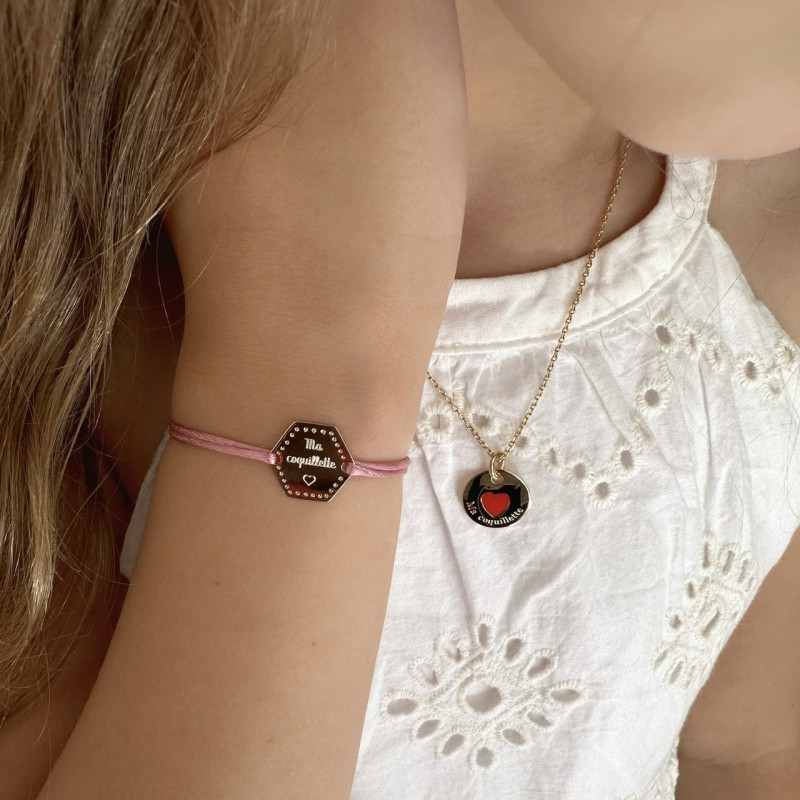 Bracelet Charlie personnalisable or