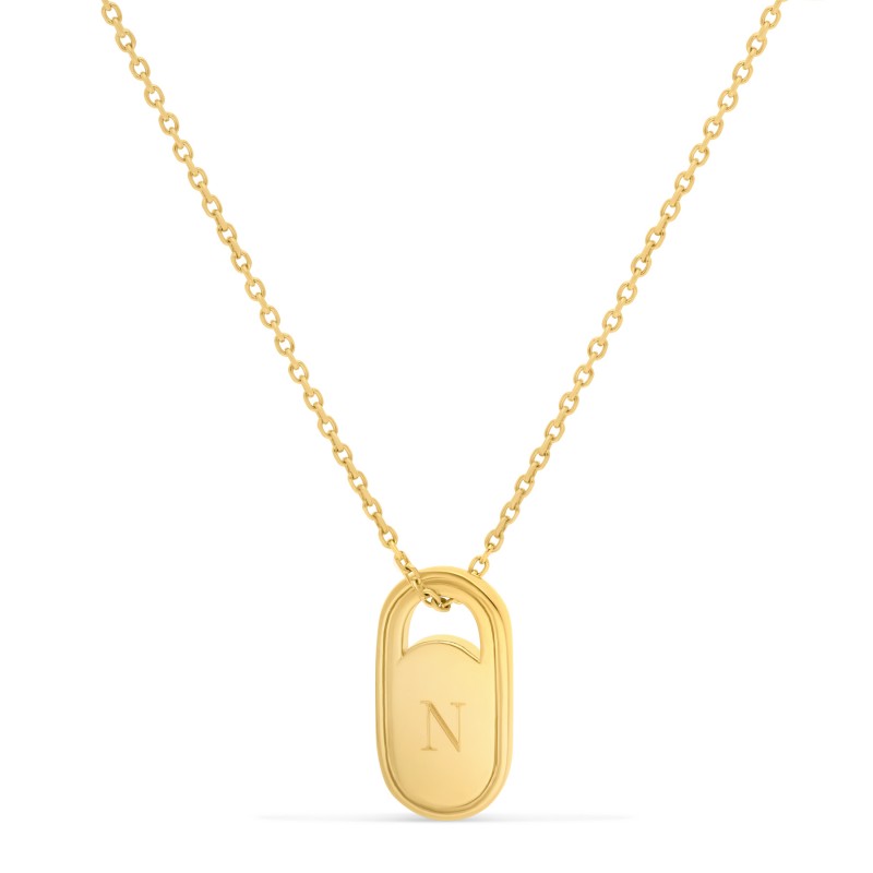 Collier mae or homme personnalisable