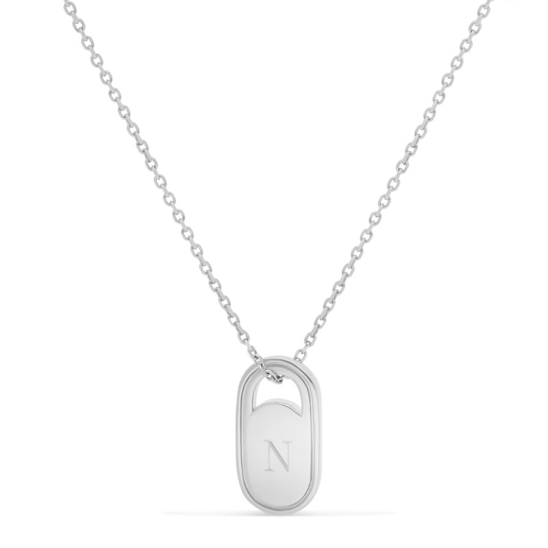Collier mae homme en argent personnalisable